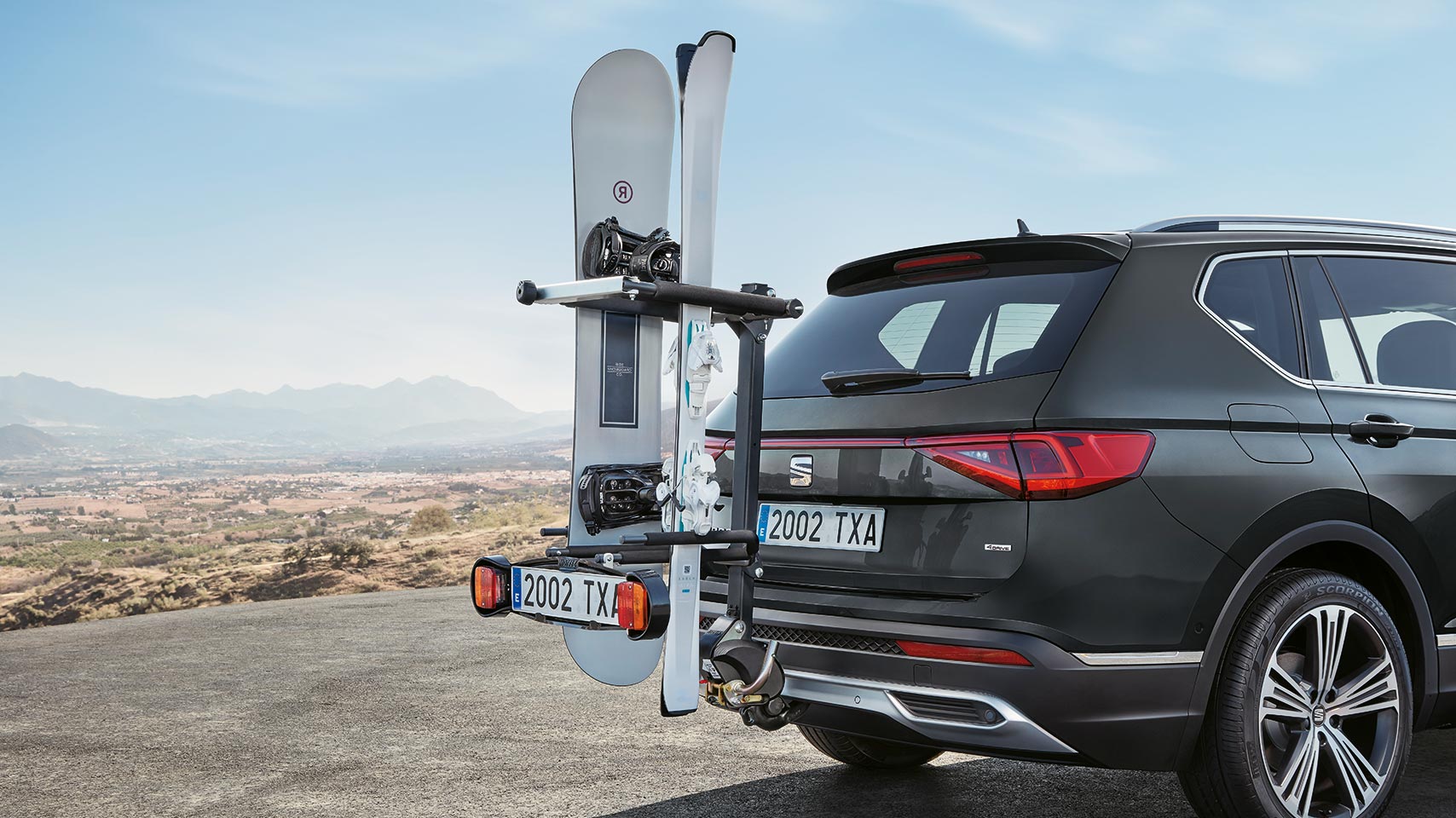 SEAT Communiquer avec les feux lumineux écran