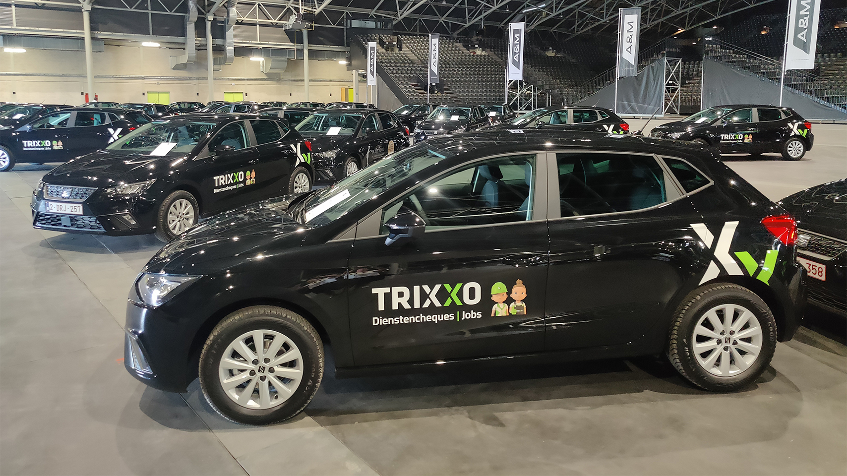 TRIXXO Group kiest voor 42 gloednieuwe SEAT Ibiza’s