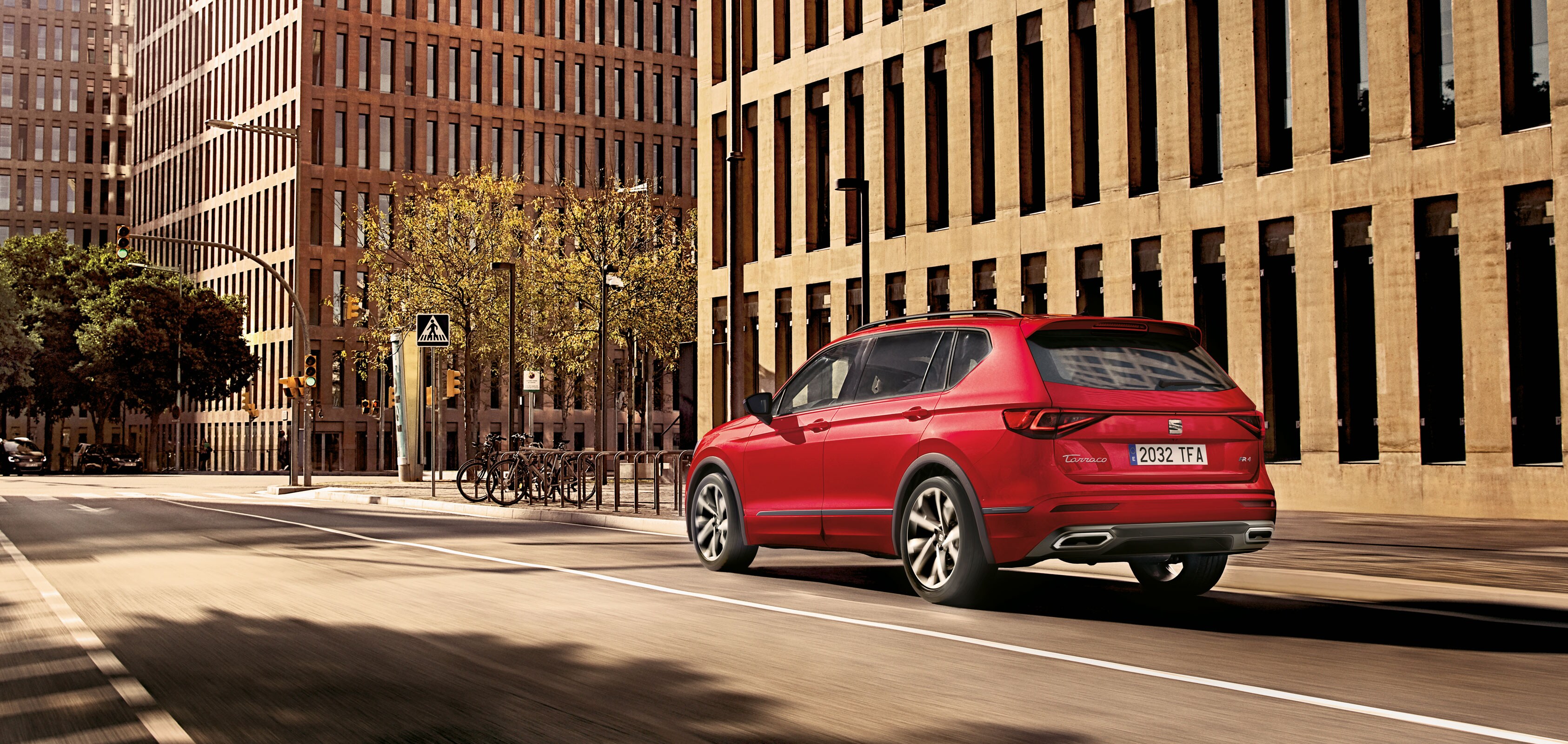 SEAT Tarraco SUV 7 seater exterior view rear