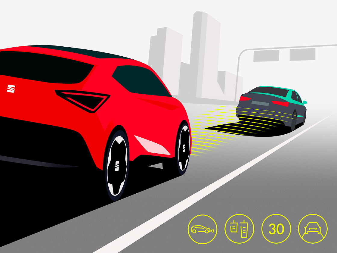 Safe & Driving Pack XL upgradet het design van de SEAT Arona en maakt je rijervaring veiliger. Safe & Driving Pack XL upgradet het design van de SEAT Arona en maakt je rijervaring veiliger.