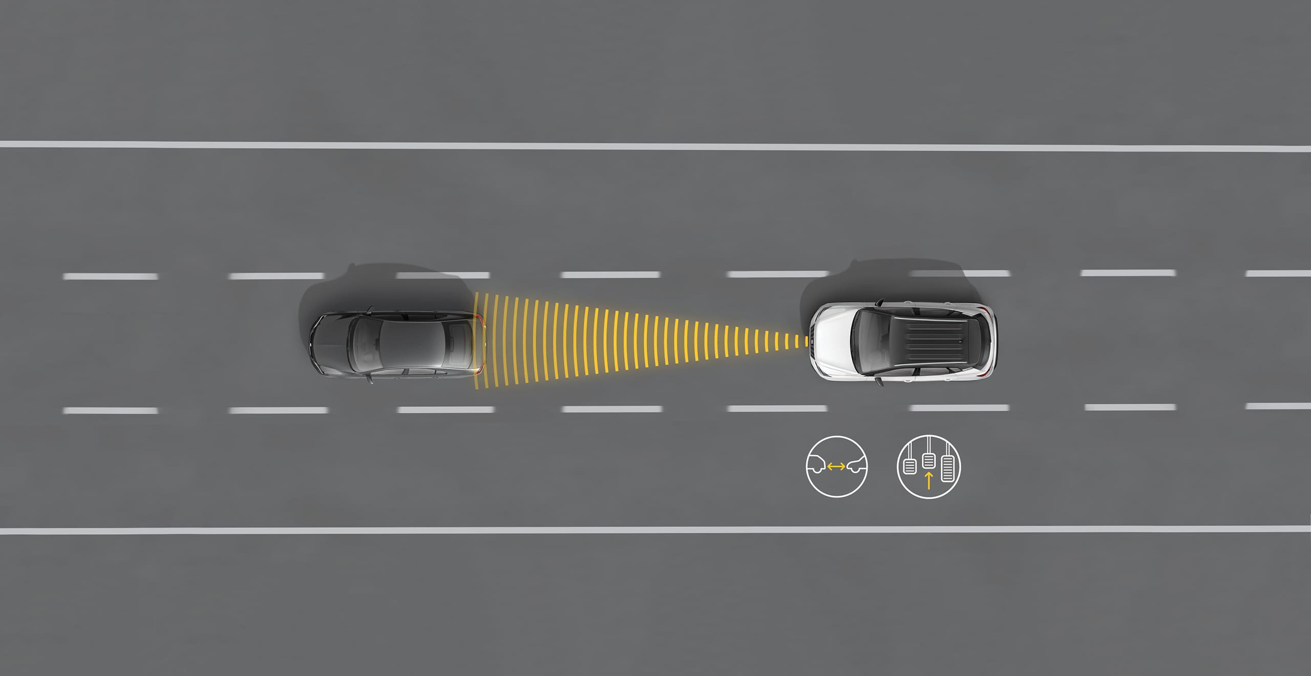 Schéma régulateur de vitesse adaptatif SEAT Arona