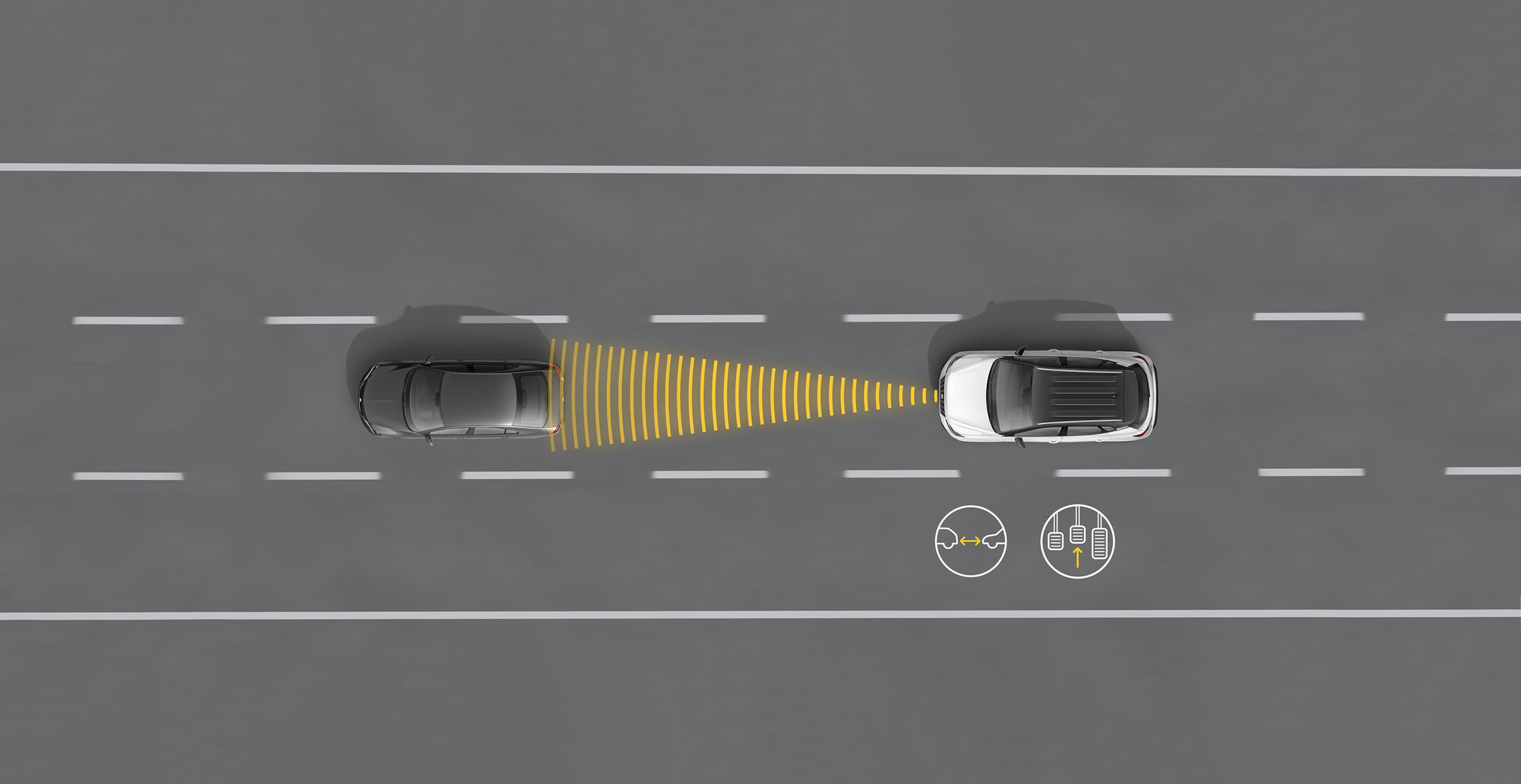 SEAT Arona Adaptieve snelheidsregelaar met Front Assist schema