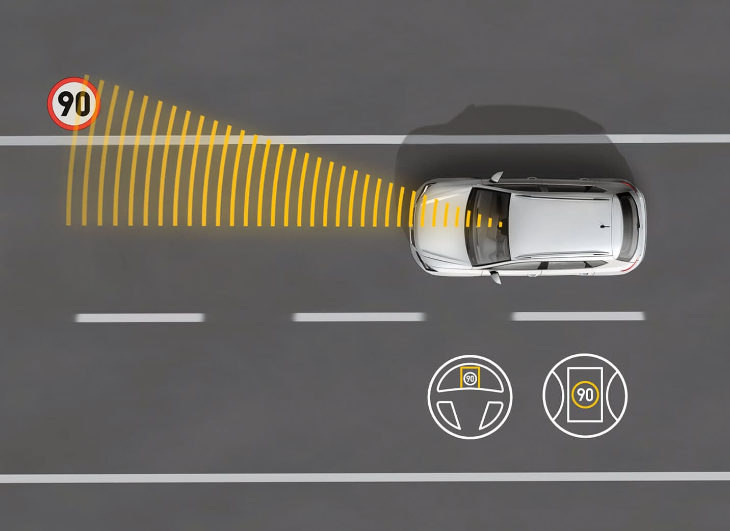 SEAT Ateca reconnaissance des panneaux de signalisation