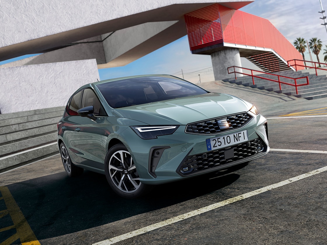 Side view of the seat trim Ibiza parked outdoors  Side view of the seat trim Ibiza parked outdoors