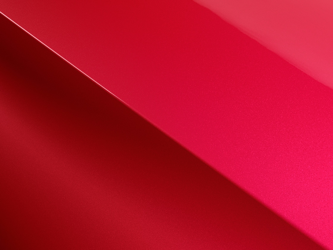 SEAT Ibiza in de kleur Liminalrood met speciale lakafwerking 2025