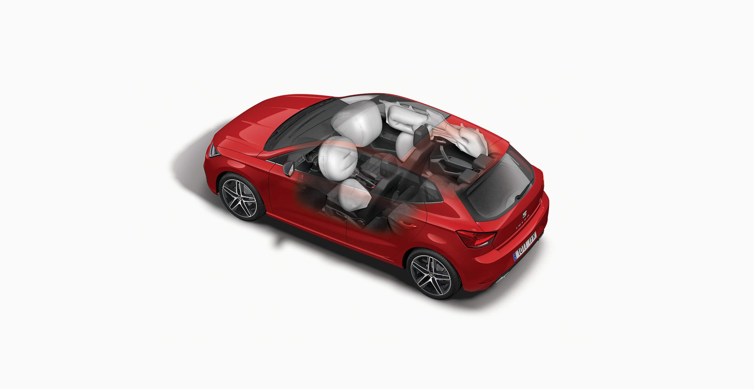 Airbags van de SEAT Ibiza