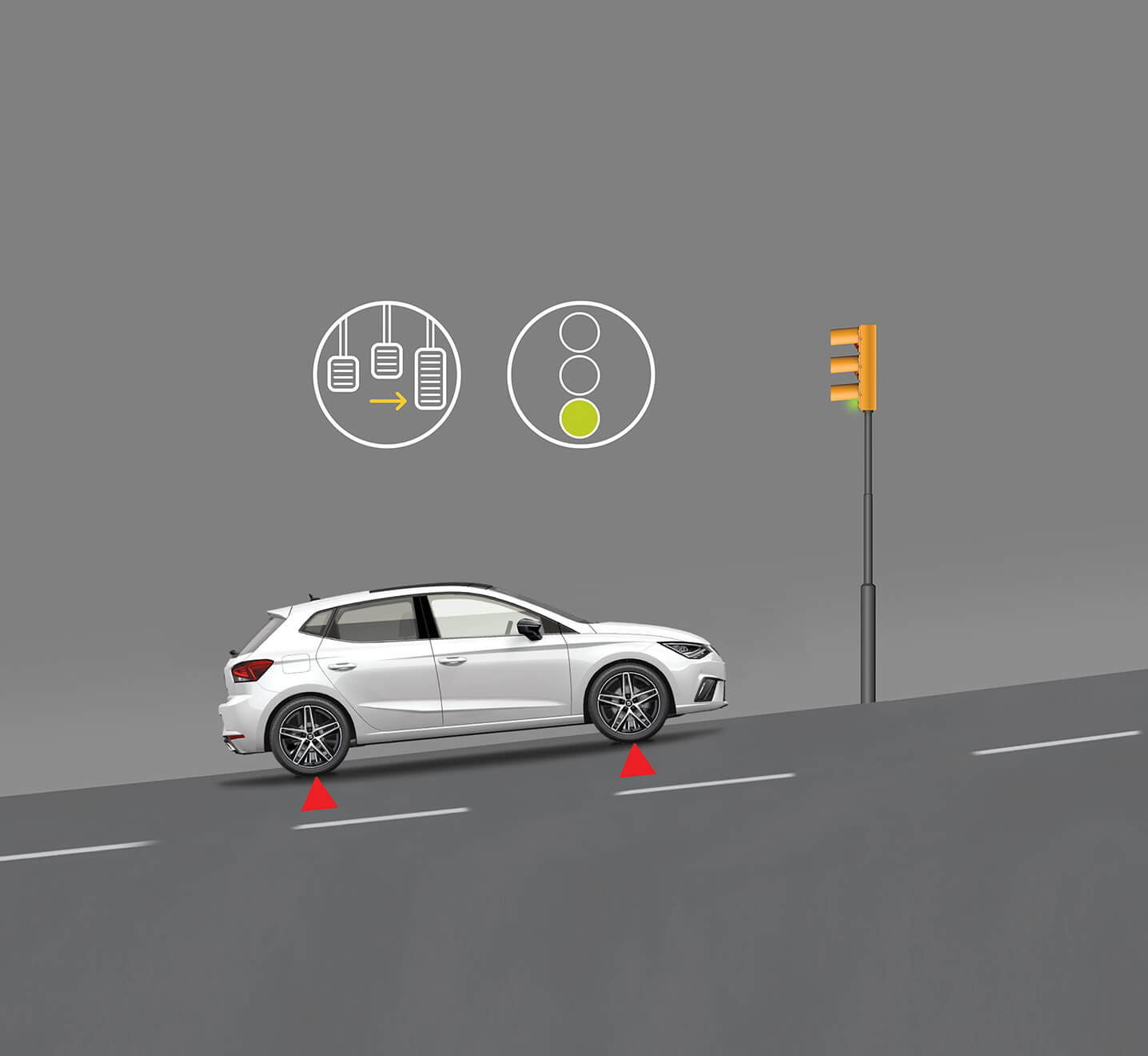 SEAT Ibiza Hill Hold Control