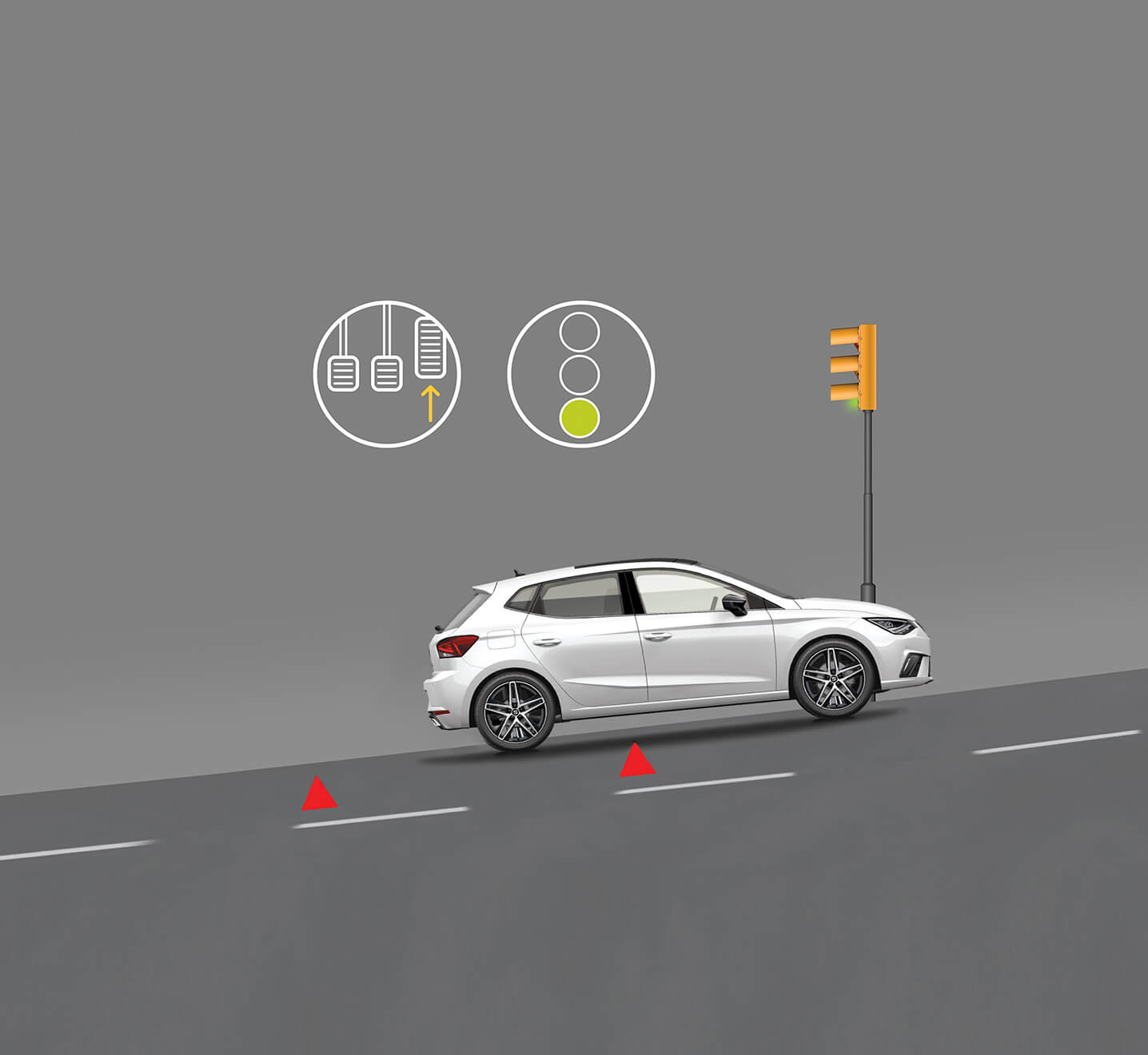 SEAT Ibiza Hill Hold Control