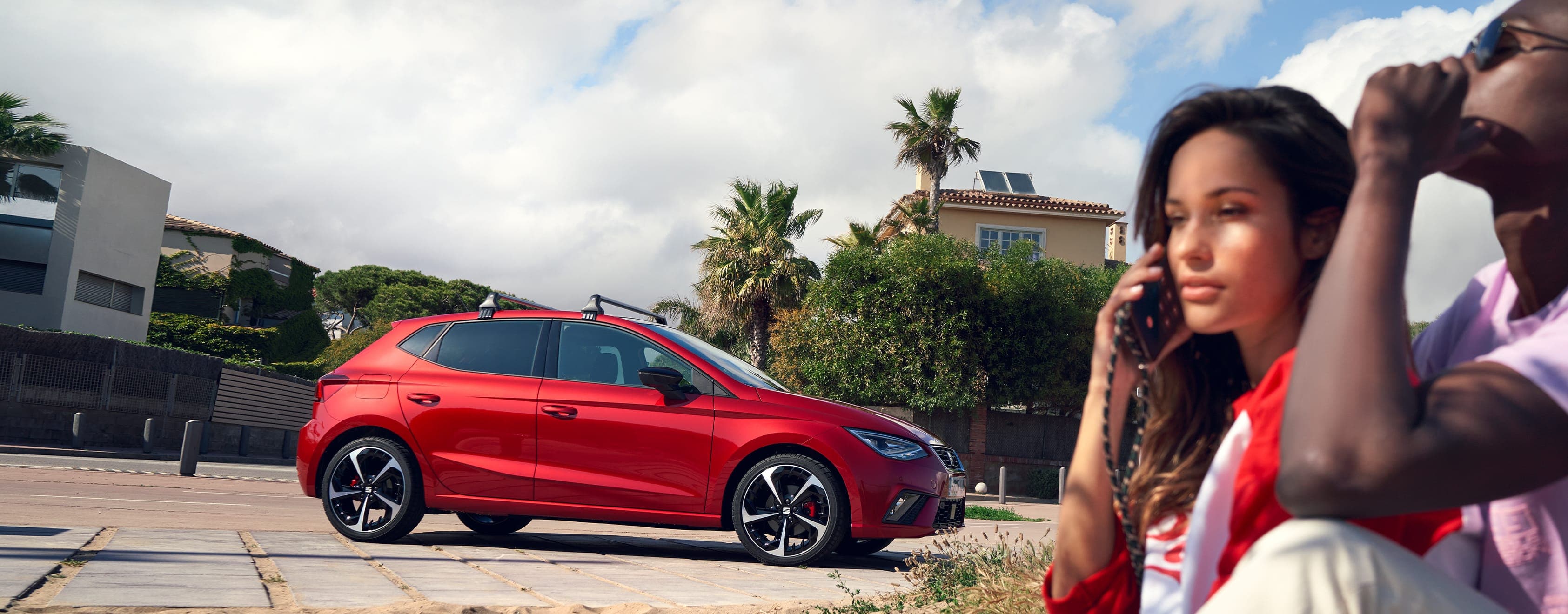 SEAT Ibiza vue intérieure de l’écran d’infodivertissement