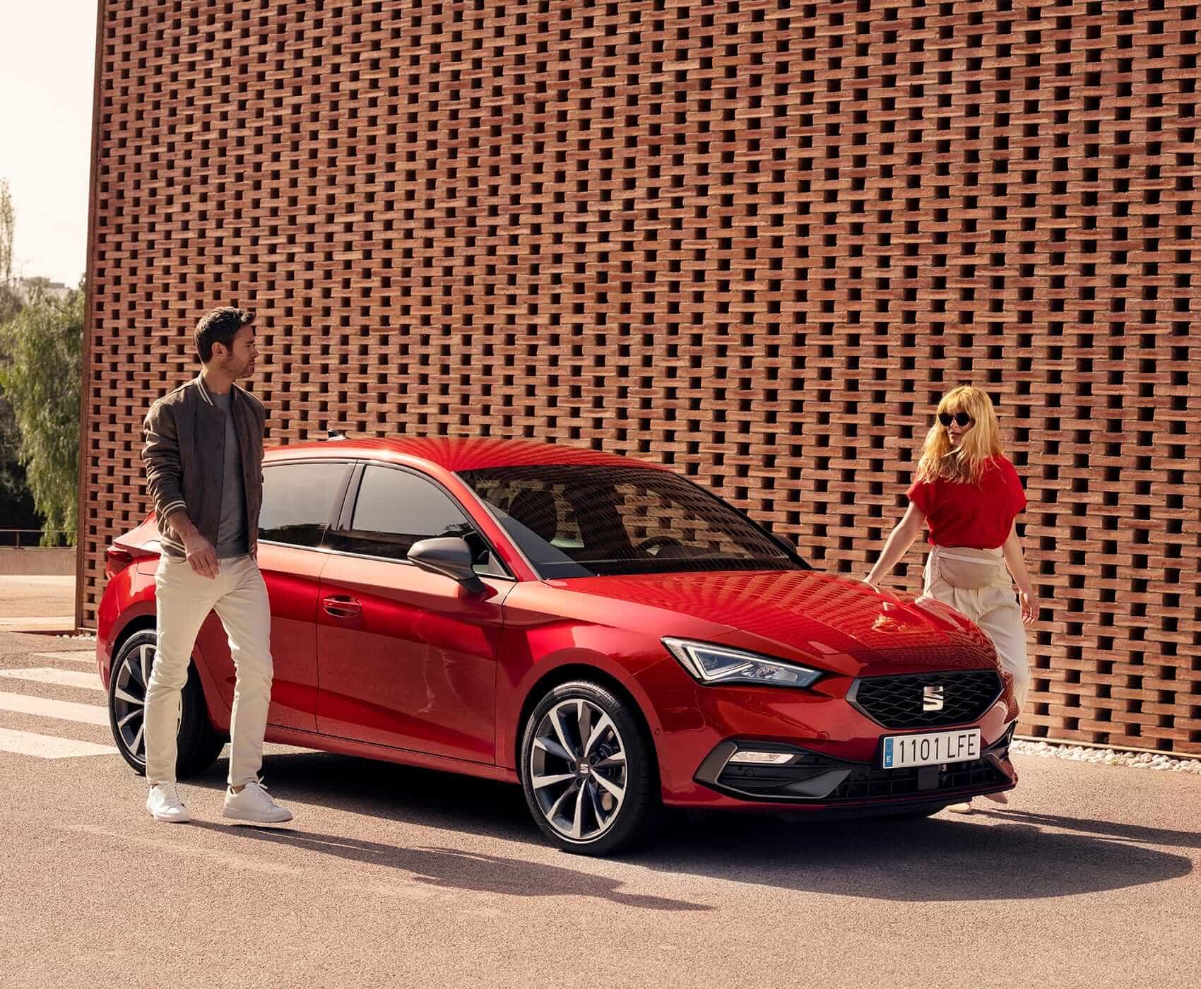 SEAT Leon, vue de face