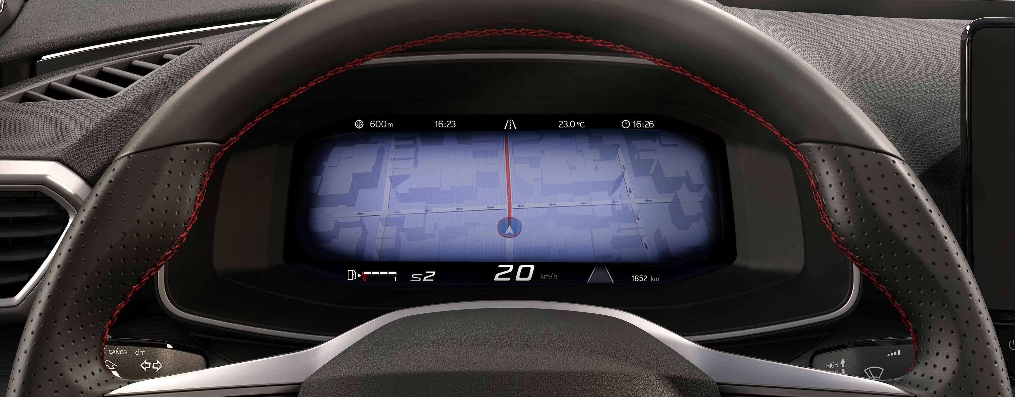 Système de navigation 10 pouces de la SEAT Leon