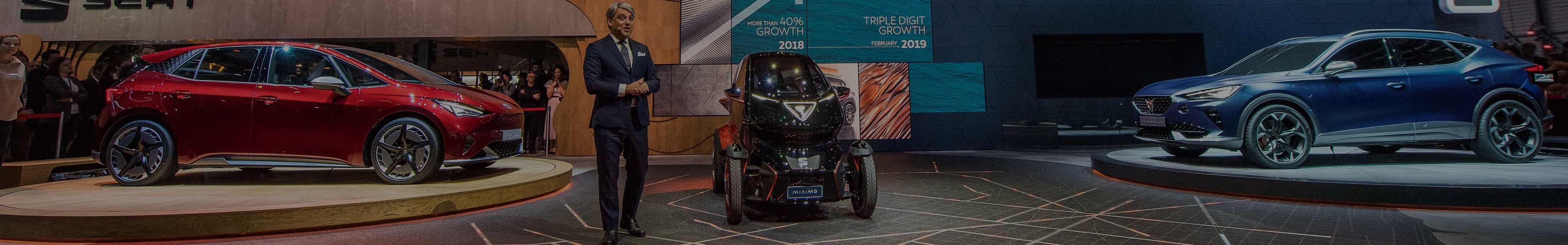SEAT lance son offensive e-mobilité à Genève.