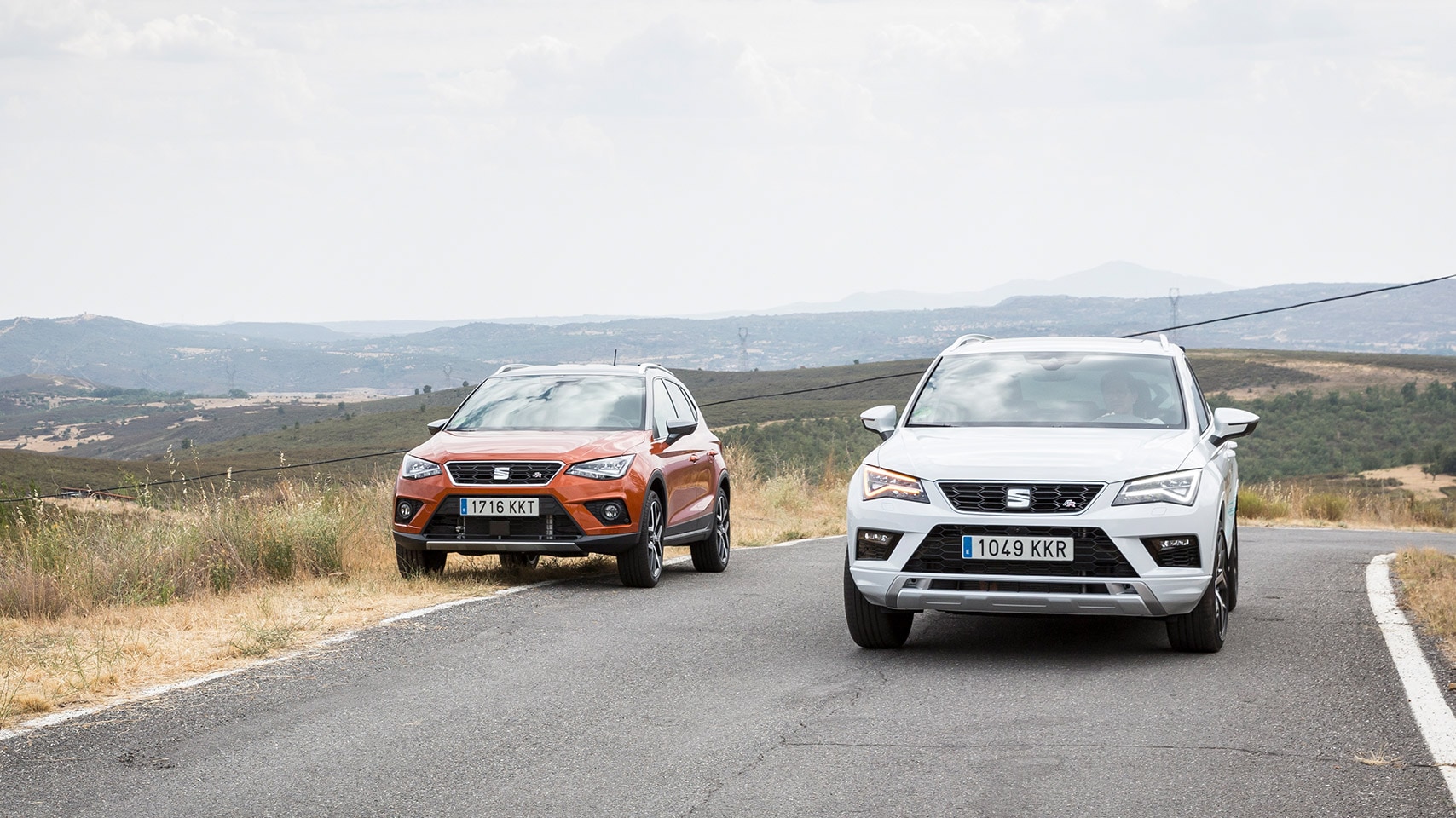 Les SEAT Ateca et Arona sur la route