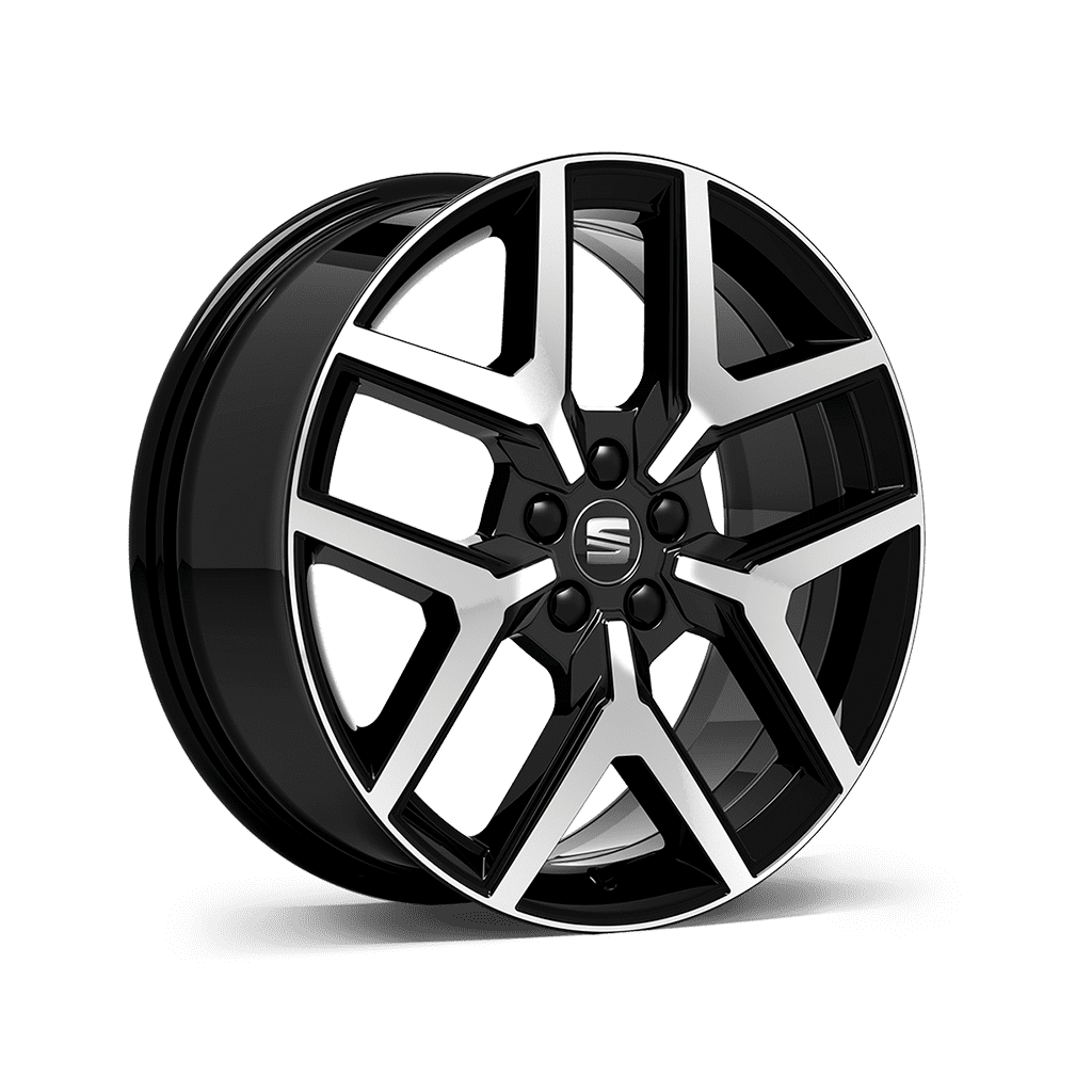 Seat Arona Performance 18 inch 26-2 Black R alloy wheels