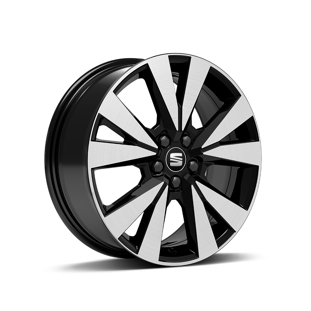 SEAT Arona Beats, Urban 17’’ Black R Machined alloy wheels