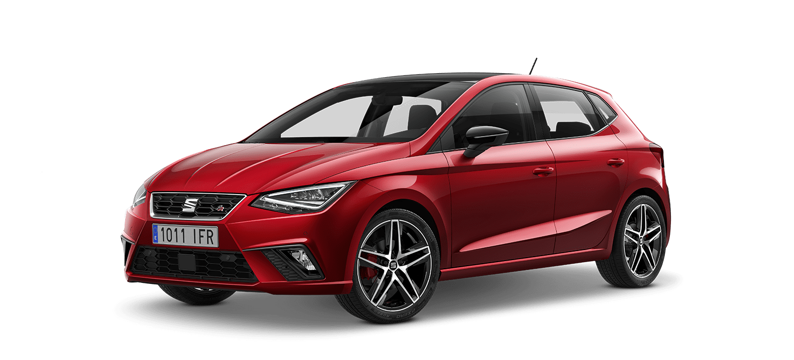 aflevering Madeliefje doorboren SEAT Ibiza FR– Afmetingen, motor & CO2 uitstoot