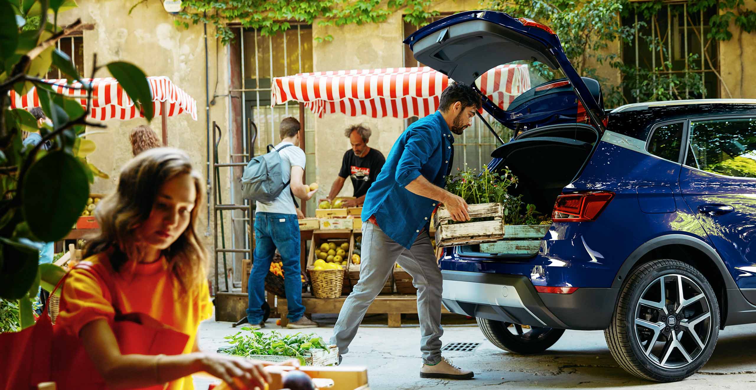 Kofferinhoud SEAT Arona heeft een bagageruimte van 400 liter.